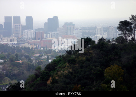 Blick vom Getty Museum Los Angeles, Kalifornien Stockfoto