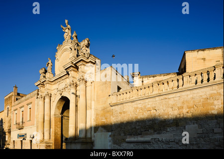 Porta Rudiae, Lecce, Apulien, Italien Stockfoto