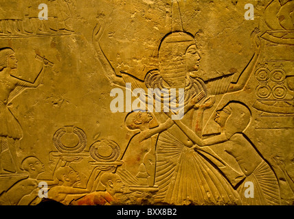 General Horemheb war der letzte Pharao des alten Ägypten 18. Dynastie von 1319 v. Chr. bis späten 1292 v. Chr.. Stockfoto