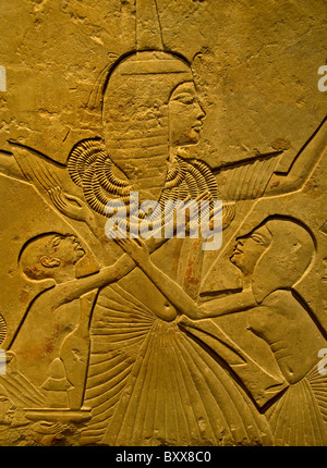 General Horemheb war der letzte Pharao des alten Ägypten 18. Dynastie von 1319 v. Chr. bis späten 1292 v. Chr.. Stockfoto