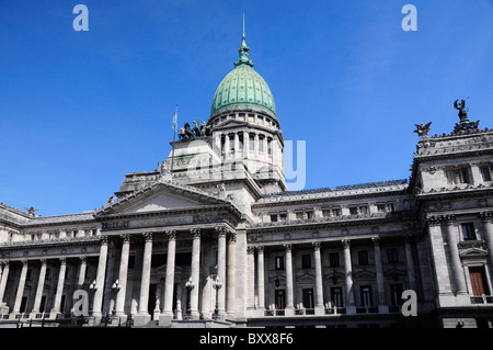 Kongress-Gebäude am Plaza de Congreso, Buenos Aires, Argentinien, Südamerika Stockfoto