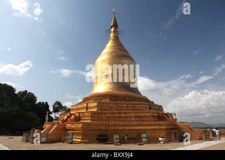 Lawkananda Pagode oder Tempel in Bagan, Myanmar oder Burma in Asien Stockfoto