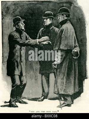 Sherlock Holmes; "Du bist der Mann"; Januar bis Juni 1892 Stockfoto