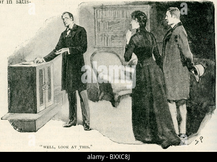 Sherlock Holmes; 'Gut, schau'; Januar bis Juni 1892 Stockfoto