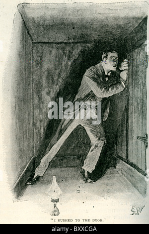 Sherlock Holmes; "Ich eilte zur Tür"; Januar bis Juni 1892 Stockfoto