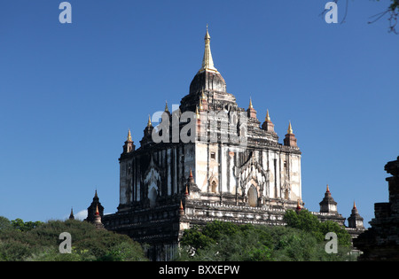 Thatbyinnyu Pahto Tempel in Bagan (Pagan), Myanmar (Burma). Stockfoto