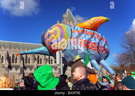 St. Patricks Tag Dublin Irland Stockfoto