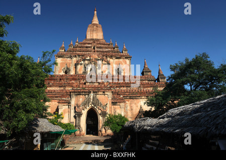 Der Sulamani Tempel, einer großen buddhistischen Website in Bagan, Myanmar. (Burma) Stockfoto