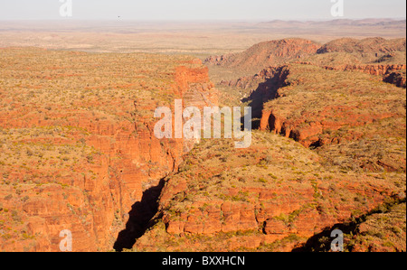 Luftaufnahme von Piccaninny Gorge, Bungle Bungles, Purnululu National Park, Kimberley, Western Australia Stockfoto