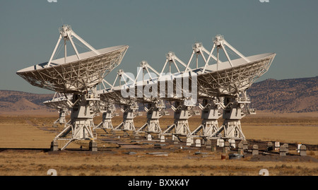 Das Very Large Array Radioteleskope, befindet sich in New Mexico, USA. Stockfoto