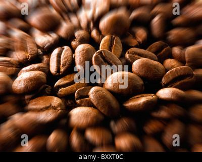 Kaffeebohnen Stockfotos Stockfoto