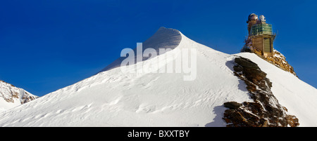 Jungrfrau Top Europa Sphinx-Observatorium, Jungfrau Plateau Schweizer Alpen der Schweiz. Stockfoto