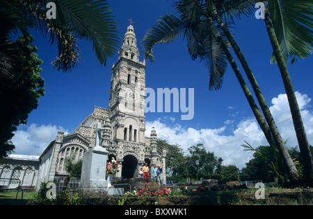 Sainte Anne Kirche, Saint-Benoit, Insel La Réunion (Frankreich), Indischer Ozean Stockfoto