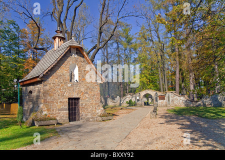 Gąsieniców Kapelle und Friedhof verdienen Pęksowy Brzyzek, Zakopane Stockfoto