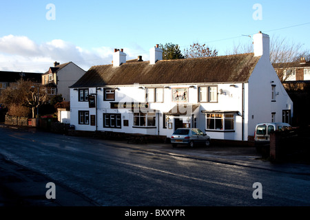 Spangled Bull Pub in Kirkheaton Dorf am Stadtrand von Huddersfield, West Yorkshire Stockfoto