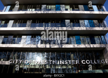 City of Westminster College, London: Paddington Green Campus-Neubau Stockfoto