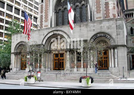 St oder St.-Bartholomäus Kirche an der Park Avenue in New York, Amerika Stockfoto