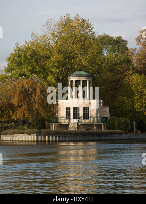 Remenham, Tempelinsel, Henley on Thames, Oxfordshire Stockfoto