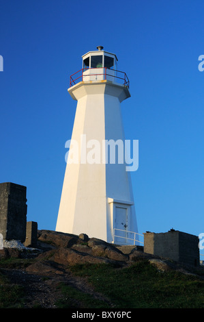 Der neue Leuchtturm Cape Spear, am östlichsten Punkt der kontinentalen Nordamerika Stockfoto