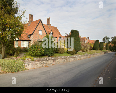 Lockinge, Berkshire. Immobilien, Wohnungen, ca. 1860. Stockfoto