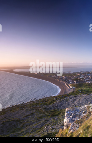 Chesil Beach, Isle of Portland, Dorset, Großbritannien Stockfoto