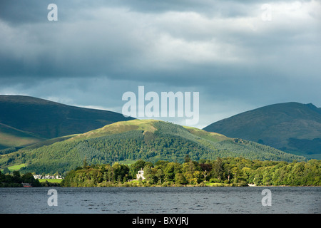Derwent Insel Haus am Derwent Insel in der Nähe von Keswick im Lake District Stockfoto