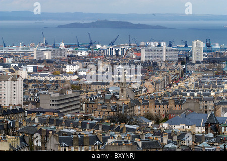 Luftaufnahme von Glasgow Stadtzentrum Stockfoto