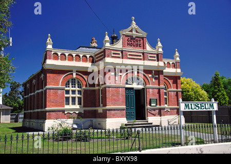 Temuka Museum, Domain Avenue, Temuka, Canterbury, Südinsel, Neuseeland Stockfoto