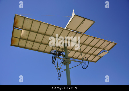 Richard William Pearse Monument (Eindecker-Flugpionier), Waitohi, Canterbury, Südinsel, Neuseeland Stockfoto