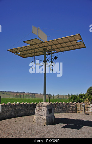 Richard William Pearse Monument (Eindecker-Flugpionier), Waitohi, Canterbury, Südinsel, Neuseeland Stockfoto