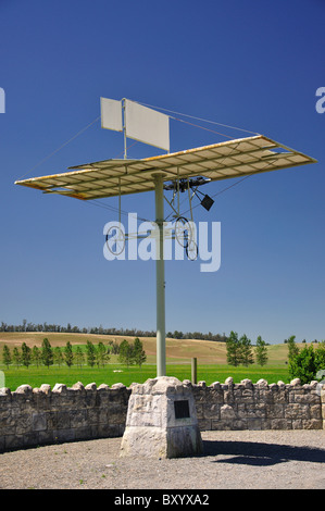 Richard William Pearse Monument (Eindecker-Flugpionier), Waitohi, Canterbury, Südinsel, Neuseeland Stockfoto