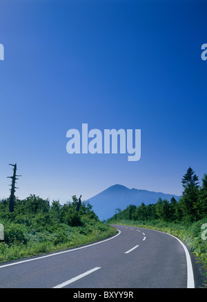 Hachimantai Aspite Linie, Hachimantai, Iwate, Japan Stockfoto