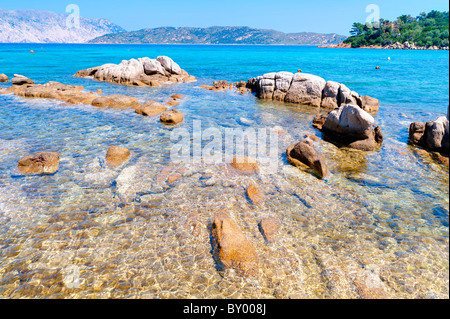 Strand Salinedda San Teodoro Sardinien Italien Stockfoto