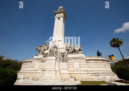 Monumento ein la Constitución de 1812 Cadiz Andalusien España Denkmal für die Verfassung von 1812 Cadiz Andalusien Spanien Stockfoto