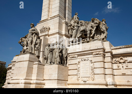 Monumento ein la Constitución de 1812 Cadiz Andalusien España Denkmal für die Verfassung von 1812 Cadiz Andalusien Spanien Stockfoto