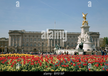 Queen Victoria Memorial vor Buckingham Palace Stockfoto