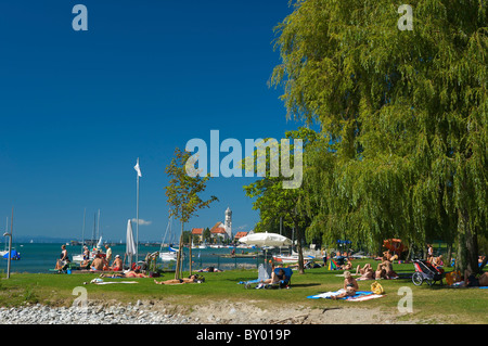 Wasserburg, Bodensee, Baden-Württemberg, Deutschland Stockfoto