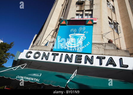 Cafe Continental, Maputo, Mosambik Stockfoto