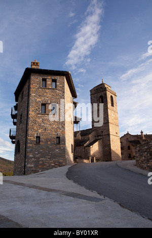 El Pueyo de Araguás, Huesca, Spanien Stockfoto