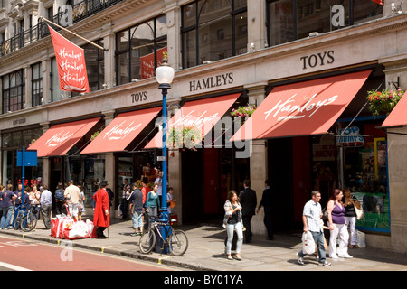 Hamleys an Regents Street in London Stockfoto