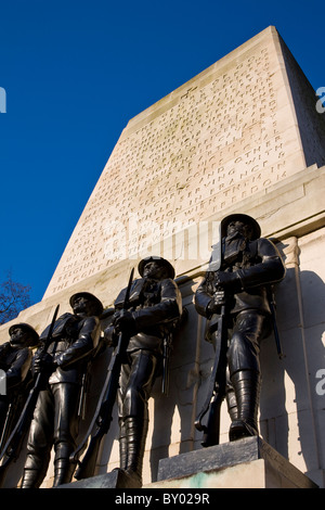 Kriegerdenkmal gegenüber Horse Guards Parade Stockfoto