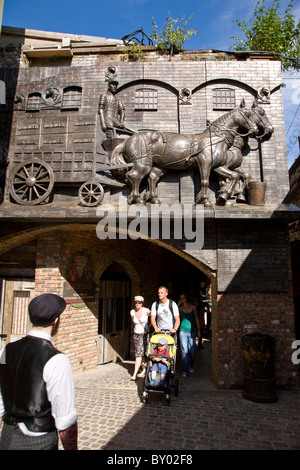 Camden Lock-Stall-Markt Stockfoto