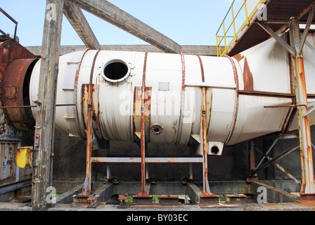 alte industrielle Ventilationssystem Stockfoto