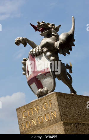 City of London Griffin Stockfoto