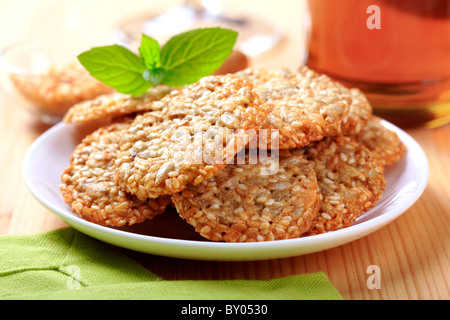 Gesunde cookies Stockfoto