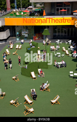 Das Nationaltheater am Südufer Stockfoto