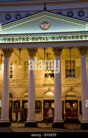 Das Theatre Royal Haymarket London Stockfoto