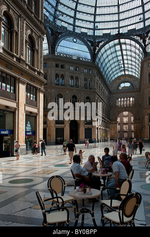 Galleria Umberto-Neapel-Kampanien-Italien Stockfoto