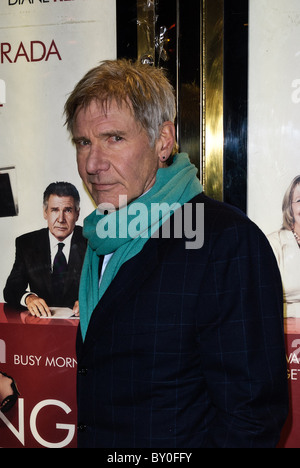 Harrison Ford besucht die UK Premiere von Morning Glory bei The Empire Leicester Square, London, 11. Januar 2011. Stockfoto