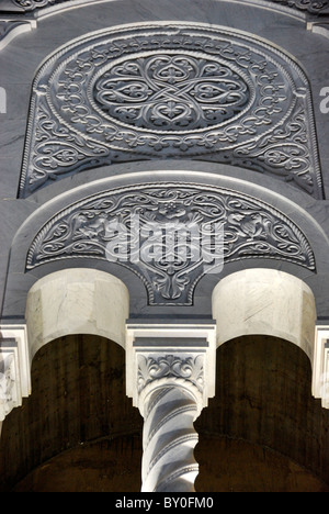 Innendetails Tempel Saint Sava in Belgrad Stockfoto